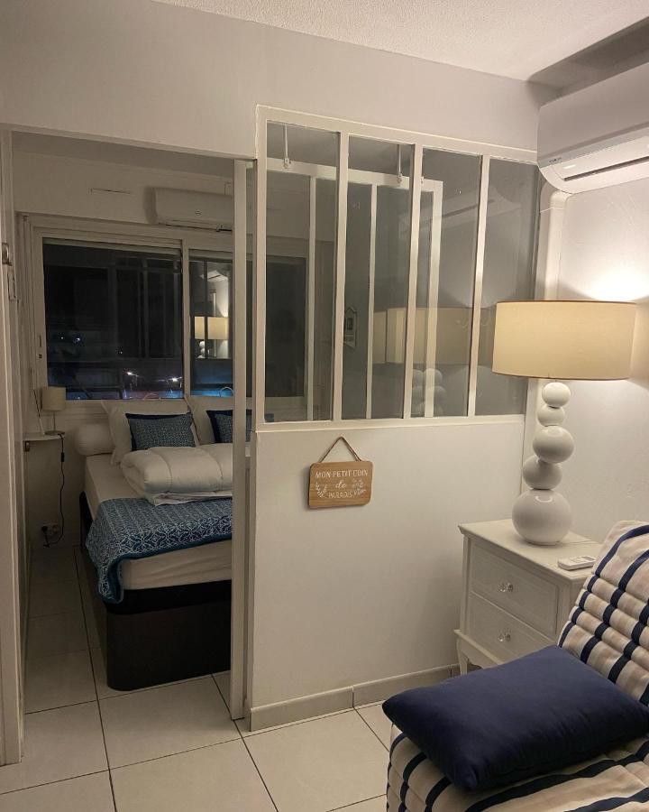 T2 Vue Mer Canet Plage - Le Petit Paradis Экстерьер фото