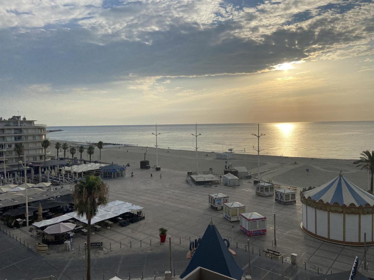 T2 Vue Mer Canet Plage - Le Petit Paradis Экстерьер фото