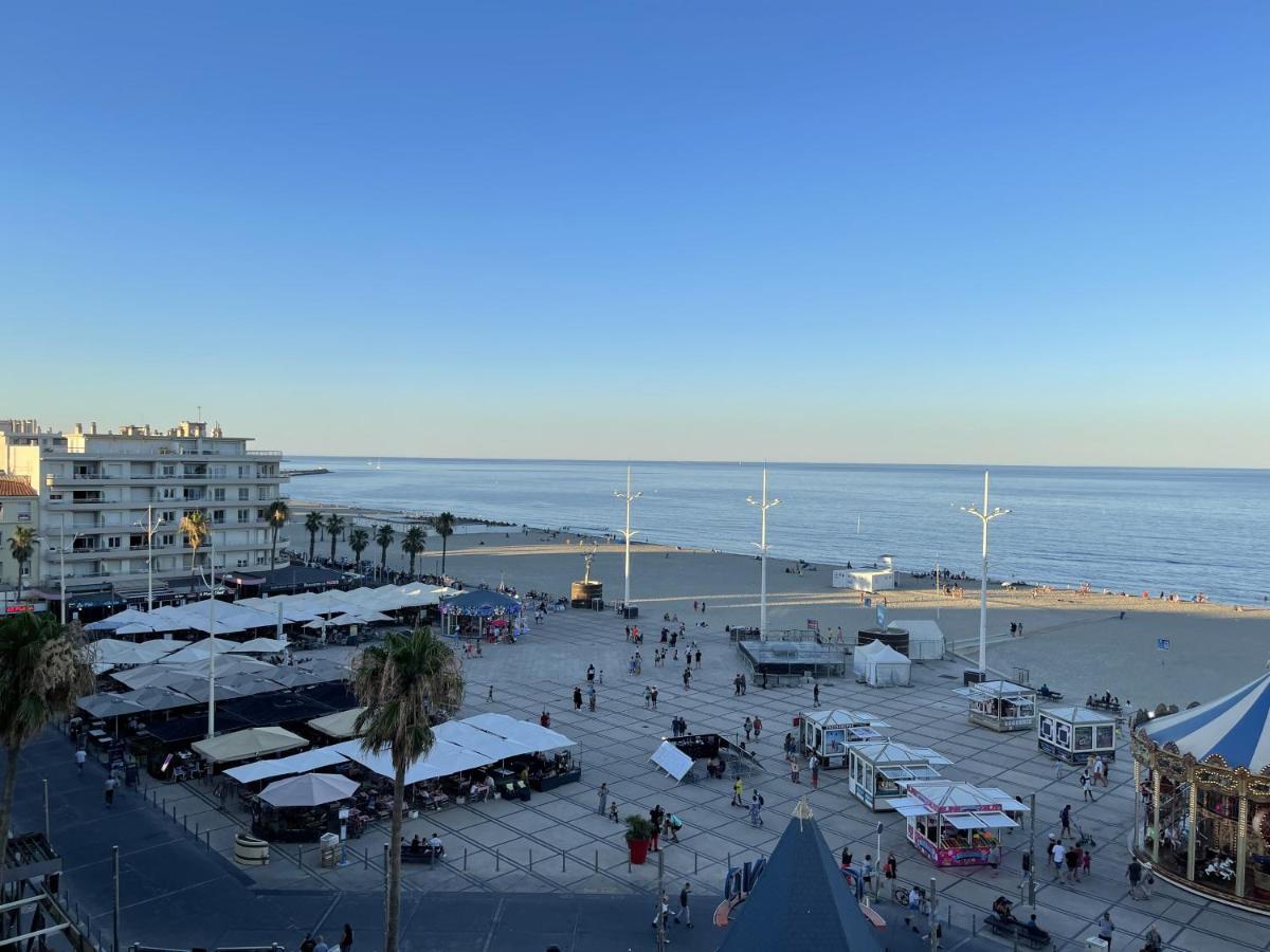 T2 Vue Mer Canet Plage - Le Petit Paradis Экстерьер фото