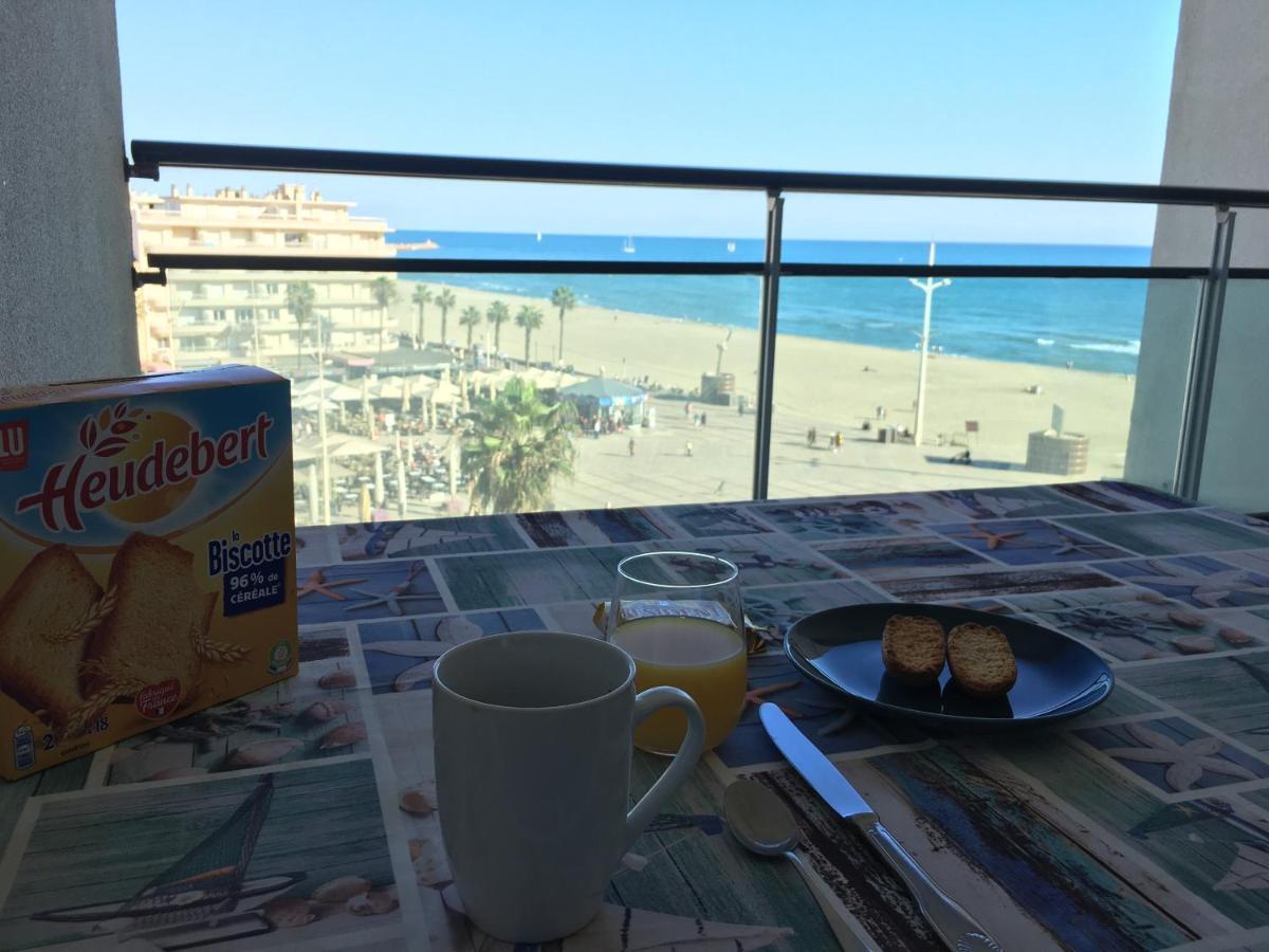 T2 Vue Mer Canet Plage - Le Petit Paradis Экстерьер фото